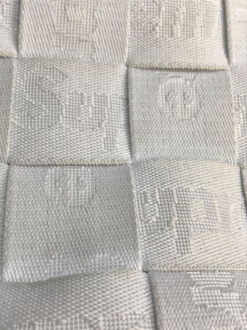 SUPREME（シュプリーム）Supreme (シュプリーム) WOVEN SHOULDER BAG ホワイトの古着・服飾アイテム