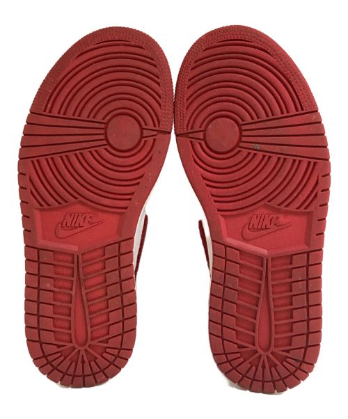 NIKE（ナイキ）NIKE (ナイキ) W AIR JORDAN 1 RETRO HI OG　DJ4891-061 レッド×ホワイト サイズ:24の古着・服飾アイテム