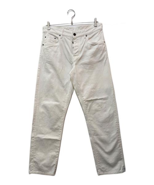 YCHAI（イカイ）YCHAI (イカイ) ROBUSTOワンウォッシュテーパードフィットホワイトデニム　YPU004 ホワイト サイズ:31の古着・服飾アイテム