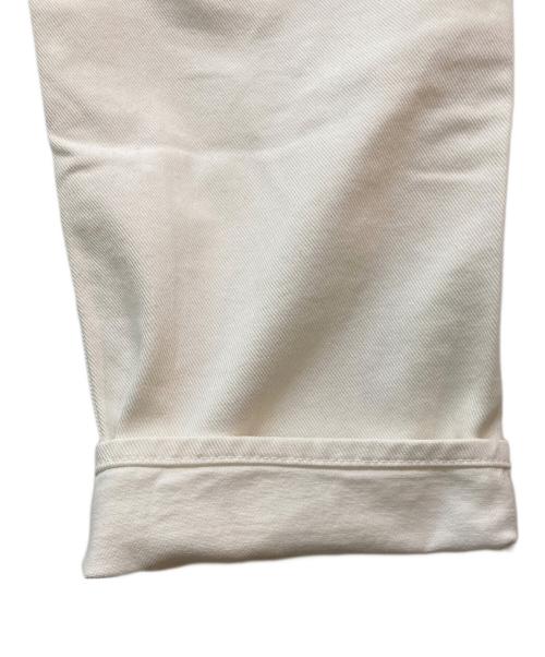 YCHAI（イカイ）YCHAI (イカイ) ROBUSTOワンウォッシュテーパードフィットホワイトデニム　YPU004 ホワイト サイズ:31の古着・服飾アイテム