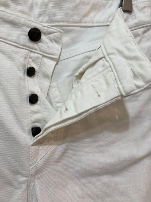 YCHAI（イカイ）YCHAI (イカイ) ROBUSTOワンウォッシュテーパードフィットホワイトデニム　YPU004 ホワイト サイズ:31の古着・服飾アイテム
