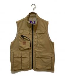 THE NORTHFACE PURPLELABEL（ザ・ノースフェイス パープルレーベル）の古着「Duck Field Vest」｜ベージュ