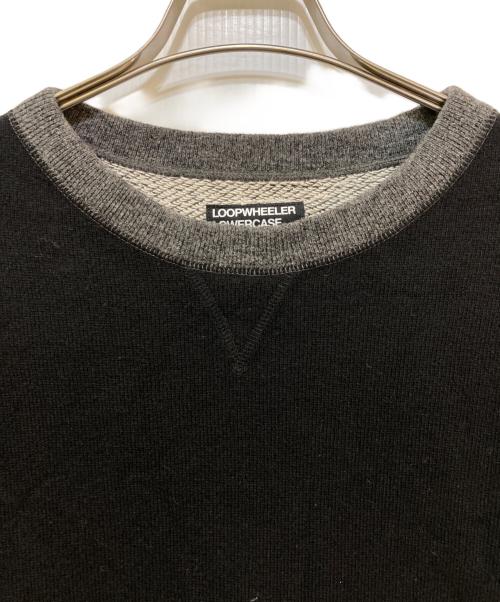 LOOPWHEELER for LOWERCASE（ループウィラー フォー ローケース）LOOPWHEELER for LOWERCASE (ループウィラー フォー ローケース) ウールルーズスウェット グレー サイズ:XLの古着・服飾アイテム