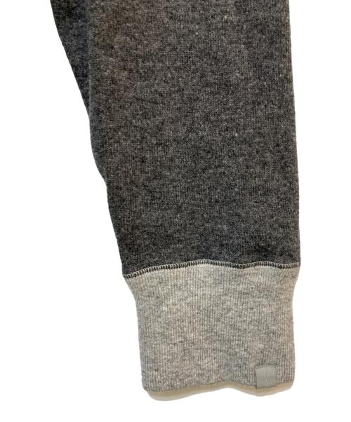 LOOPWHEELER for LOWERCASE（ループウィラー フォー ローケース）LOOPWHEELER for LOWERCASE (ループウィラー フォー ローケース) ウールルーズスウェット グレー サイズ:XLの古着・服飾アイテム