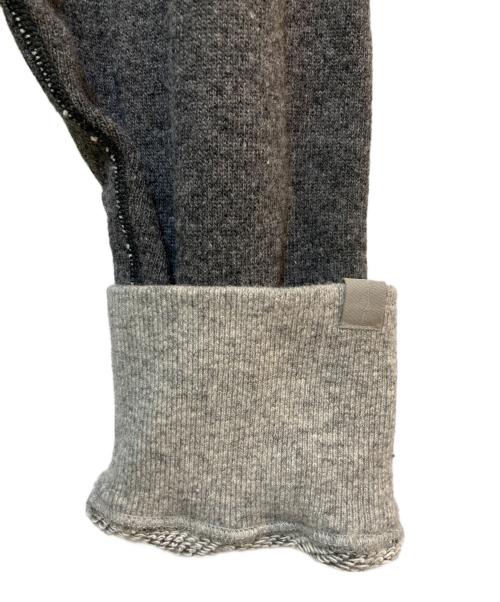 LOOPWHEELER for LOWERCASE（ループウィラー フォー ローケース）LOOPWHEELER for LOWERCASE (ループウィラー フォー ローケース) ウールルーズスウェット グレー サイズ:XLの古着・服飾アイテム