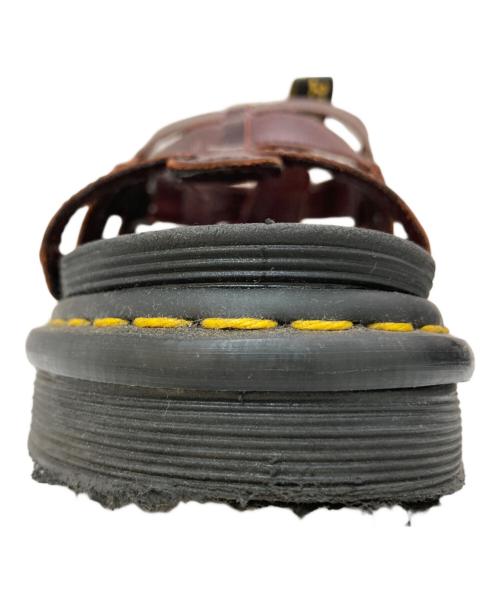 Dr.Martens（ドクターマーチン）Dr.Martens (ドクターマーチン) TERRY ZEBRILUS ボルドー サイズ:37の古着・服飾アイテム