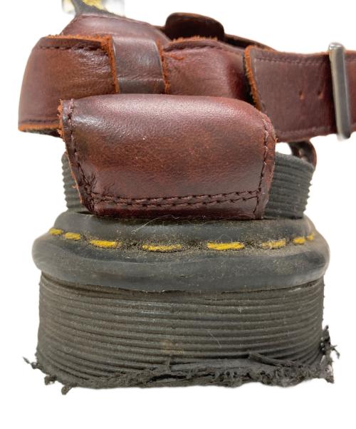 Dr.Martens（ドクターマーチン）Dr.Martens (ドクターマーチン) TERRY ZEBRILUS ボルドー サイズ:37の古着・服飾アイテム