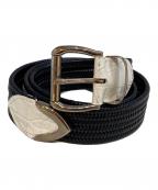 Dartin Bonapartoダルタン ボナパルト）の古着「ベルト」｜ブラック