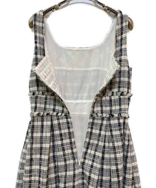 HER LIP TO（ハーリップトゥ）HER LIP TO (ハーリップトゥ) Summer Tweed Midi Dress ブラック サイズ:Sの古着・服飾アイテム