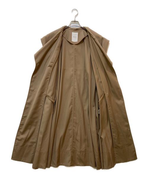 HER LIP TO（ハーリップトゥ）HER LIP TO (ハーリップトゥ) SleevelessTwillTrenchDress ブラウン サイズ:Ｓ 未使用品の古着・服飾アイテム