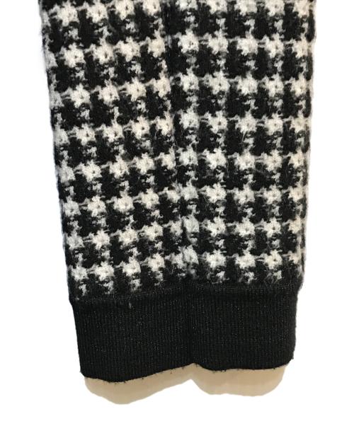 HER LIP TO（ハーリップトゥ）HER LIP TO (ハーリップトゥ) Buckingham Houndstooth Knit Dress ブラック サイズ:Sの古着・服飾アイテム