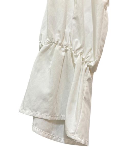 HER LIP TO（ハーリップトゥ）HER LIP TO (ハーリップトゥ) Lace Trimming Cotton Blouse ホワイト サイズ:Ｆの古着・服飾アイテム