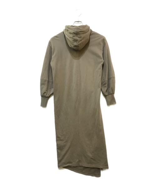 HER LIP TO（ハーリップトゥ）HER LIP TO (ハーリップトゥ) パーカーワンピース ブラウン サイズ:Freeの古着・服飾アイテム