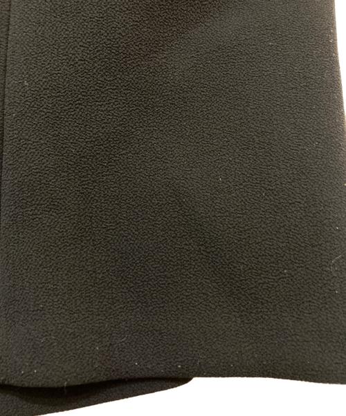 EMPORIO ARMANI（エンポリオアルマーニ）EMPORIO ARMANI (エンポリオアルマーニ) ダブルカラーベルトデザインベスト ブラック サイズ:38の古着・服飾アイテム