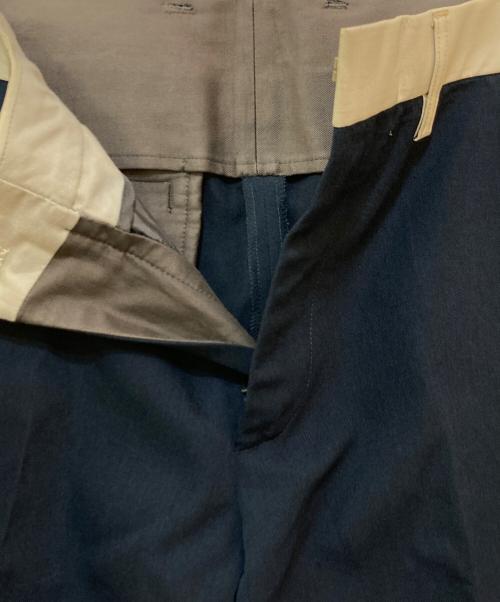 KOLOR（カラー）KOLOR (カラー) ドライウールギャバスリムスラックスパンツ ネイビー サイズ:2の古着・服飾アイテム