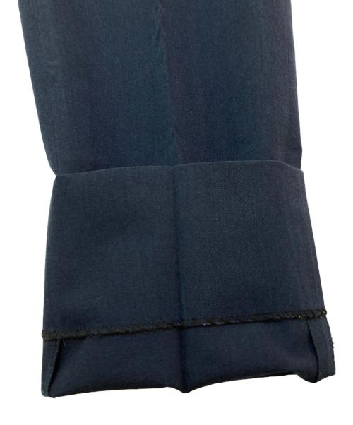 KOLOR（カラー）KOLOR (カラー) ドライウールギャバスリムスラックスパンツ ネイビー サイズ:2の古着・服飾アイテム