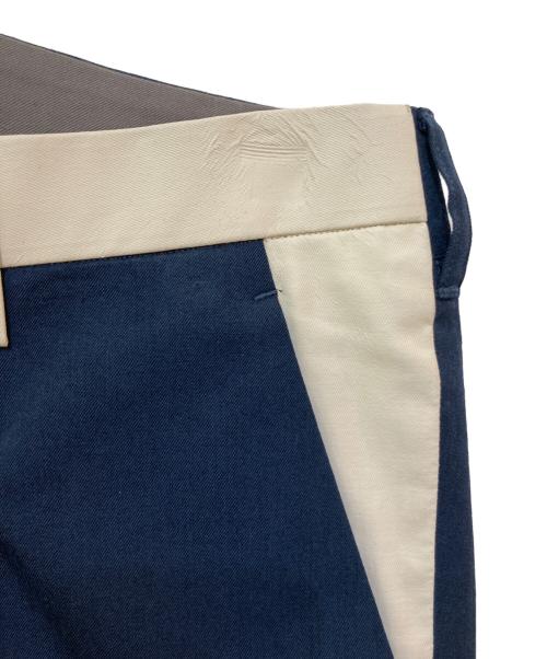 KOLOR（カラー）KOLOR (カラー) ドライウールギャバスリムスラックスパンツ ネイビー サイズ:2の古着・服飾アイテム