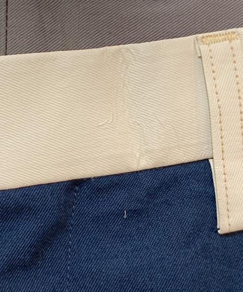 KOLOR（カラー）KOLOR (カラー) ドライウールギャバスリムスラックスパンツ ネイビー サイズ:2の古着・服飾アイテム