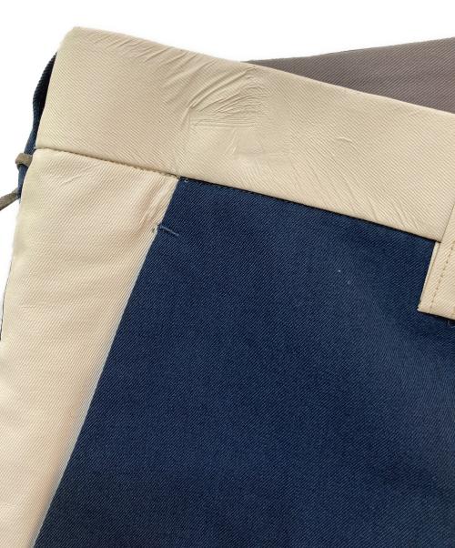 KOLOR（カラー）KOLOR (カラー) ドライウールギャバスリムスラックスパンツ ネイビー サイズ:2の古着・服飾アイテム