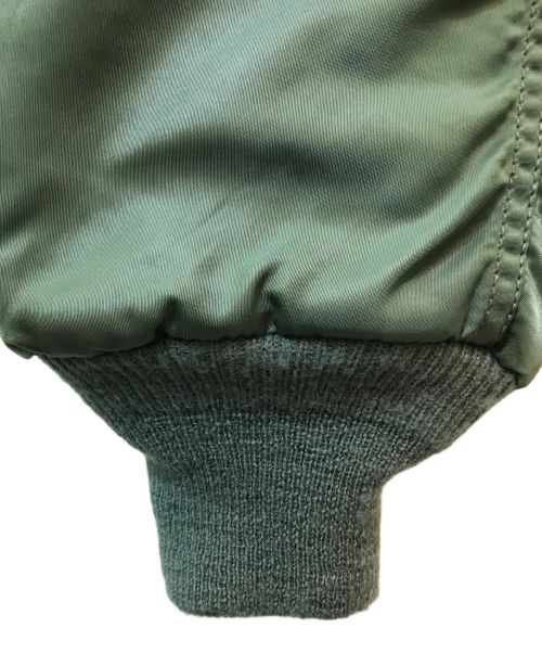 ALPHA（アルファ）ALPHA (アルファ) B-15D フライトジャケット グリーン サイズ:SMALLの古着・服飾アイテム
