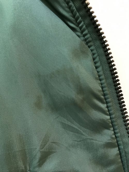 ALPHA（アルファ）ALPHA (アルファ) B-15D フライトジャケット グリーン サイズ:SMALLの古着・服飾アイテム