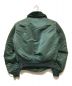 ALPHA (アルファ) B-15D フライトジャケット グリーン サイズ:SMALL：15000円