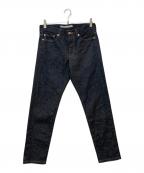 JOHN LAWRENCE SULLIVANジョン ローレンス サリバン）の古着「Rigid denim tapered pants」｜インディゴ