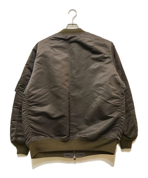 STAMMBAUM（シュタンバウム）STAMMBAUM (シュタンバウム) US AF L2B JAKET 2301-23-06 オリーブ×ブラウン サイズ:Lの古着・服飾アイテム