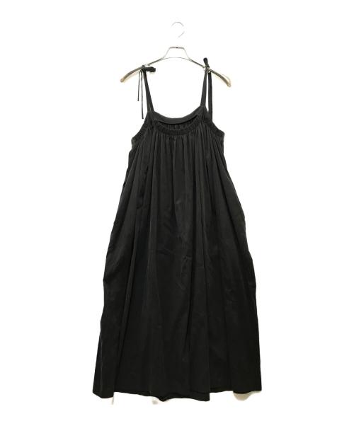 BABYLONE（バビロン）BABYLONE (バビロン) キャミソールワンピース ブラック サイズ:F 未使用品の古着・服飾アイテム