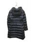 PRADA (プラダ) ロゴプレートダウンコート ネイビー サイズ:40：87000円