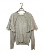 CYCLASシクラス）の古着「ネックデザインニット」｜グレー