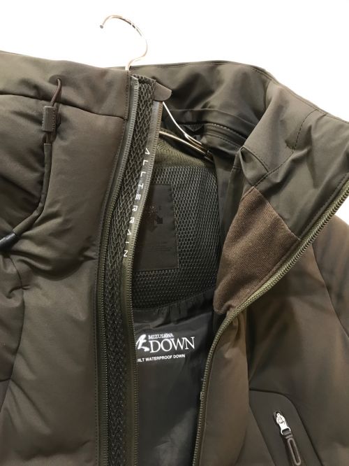 DESCENTE ALLTERRAIN（デザイント オルテライン）DESCENTE ALLTERRAIN (デザイント オルテライン) MOUNTAINEER ダウンジャケット　DAWUGK40U オリーブ サイズ:Lの古着・服飾アイテム