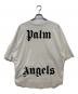 Palm Angels (パーム エンジェルス) フィッシュ ガール プリント バック ブランドロゴ 半袖 Tシャツ　PMAA002S21JER001 ホワイト サイズ:S：4000円