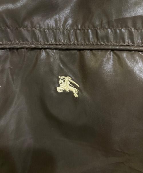 BURBERRY BLACK LABEL（バーバリーブラックレーベル）BURBERRY BLACK LABEL (バーバリーブラックレーベル) ファー付きダウンジャケット ブラウン サイズ:Lの古着・服飾アイテム