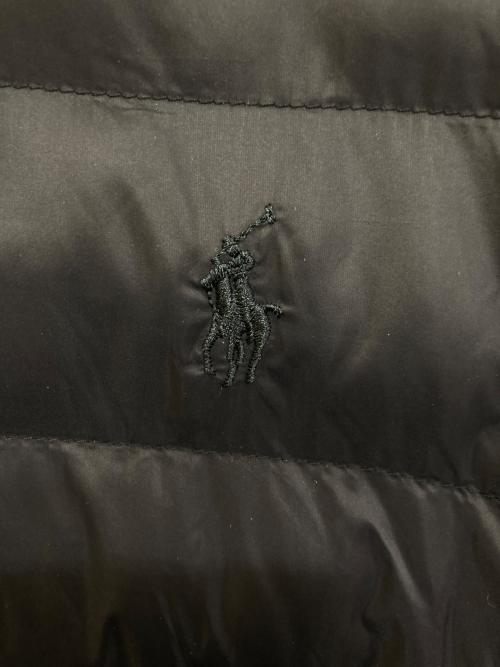 POLO RALPH LAUREN（ポロ・ラルフローレン）POLO RALPH LAUREN (ポロ・ラルフローレン) ダウン切替ジップパーカー ネイビー サイズ:Lの古着・服飾アイテム