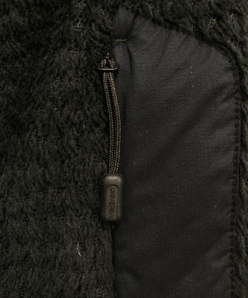 UNIVERSAL PRODUCTS.（ユニバーサルプロダクツ）UNIVERSAL PRODUCTS. (ユニバーサルプロダクツ) ALLIED FEATHER + DOWN HI-LOFT FLEECE DOWN BLOUSON ブラック サイズ:3の古着・服飾アイテム