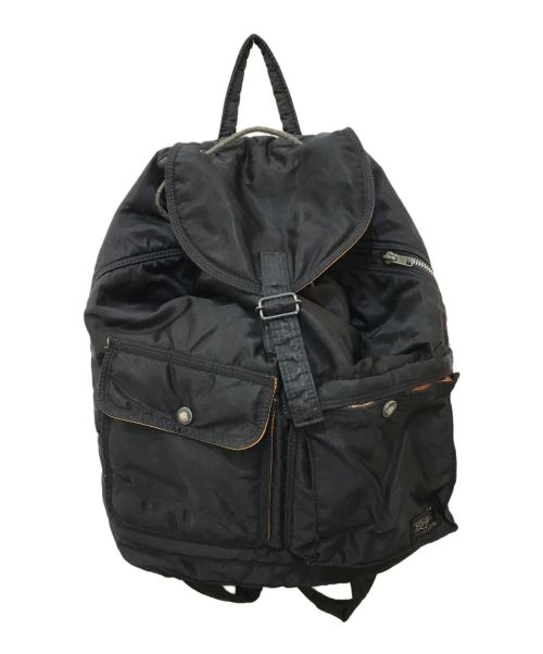 PORTER（ポーター）PORTER (ポーター) TANKER BACKPACK ブラックの古着・服飾アイテム