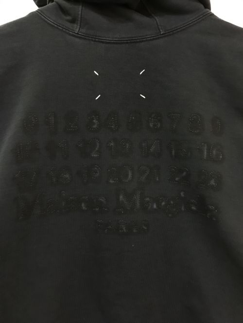Maison Margiela（メゾンマルジェラ）Maison Margiela (メゾンマルジェラ) SWEAT PARKA　S50HG0046 ブラック サイズ:Sの古着・服飾アイテム