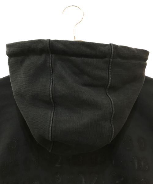 Maison Margiela（メゾンマルジェラ）Maison Margiela (メゾンマルジェラ) SWEAT PARKA　S50HG0046 ブラック サイズ:Sの古着・服飾アイテム