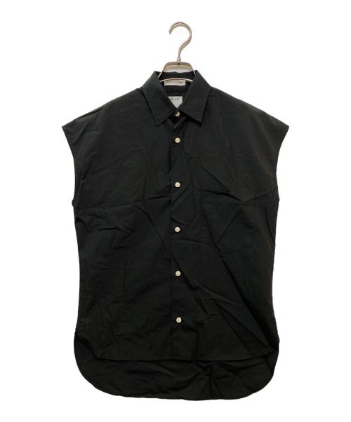 MADISON BLUE（マディソンブルー）MADISON BLUE (マディソンブルー) SLEEVELESS J.BRADLEY SHIRT　MB999-5745 ブラック サイズ:00の古着・服飾アイテム