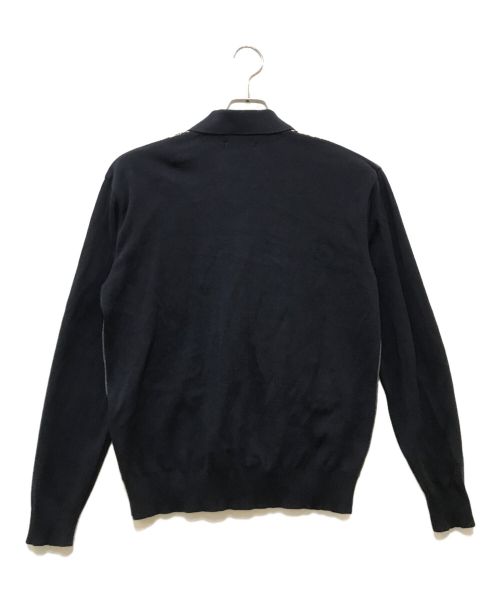 Thee Hysteric XXX（ジィ ヒステリックトリプルエックス）Thee Hysteric XXX (ジィ ヒステリックトリプルエックス) ニットシャツ ネイビー サイズ:Sの古着・服飾アイテム