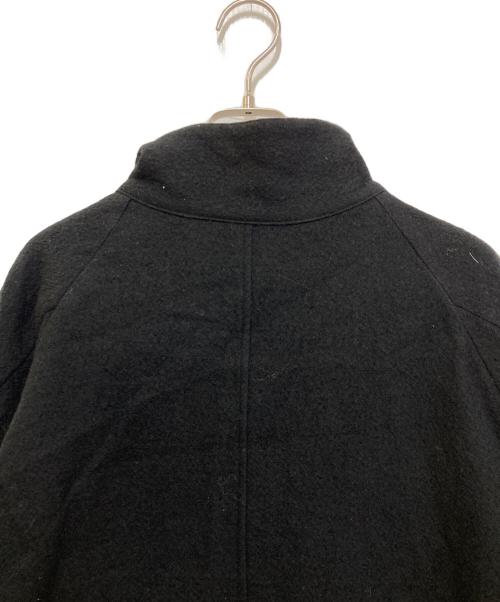 POLYPLOID（ポリプロイド）POLYPLOID (ポリプロイド) スタンドカラーウールコート　19FW-10-C ネイビー サイズ:3の古着・服飾アイテム