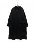 POLYPLOID（ポリプロイド）の古着「スタンドカラーウールコート　19FW-10-C」｜ネイビー