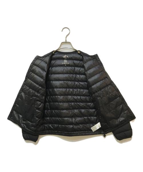 DANTON（ダントン）DANTON (ダントン) Crew Neck Inner Down Jacket　JD-8748 ブラック サイズ:34の古着・服飾アイテム