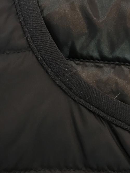 DANTON（ダントン）DANTON (ダントン) Crew Neck Inner Down Jacket　JD-8748 ブラック サイズ:34の古着・服飾アイテム