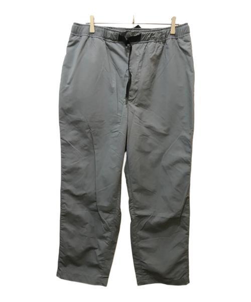 everyone（エブリワン）everyone (エブリワン) NYLON BELTED EASYPANTS グレー サイズ:XLの古着・服飾アイテム
