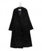 MaxMaraマックスマーラ）の古着「ガウンコート　10161303」｜ブラック