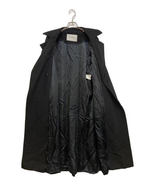 MaxMara（マックスマーラ）MaxMara (マックスマーラ) ガウンコート　10161303 ブラック サイズ:38の古着・服飾アイテム