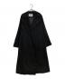MaxMara（マックスマーラ）の古着「ガウンコート　10161303」｜ブラック