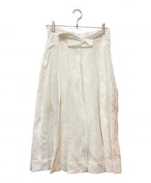 HARUNOBUMURATA（ハルノブ ムラタ）の古着「HEINER プリーツスカート」｜ベージュ